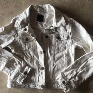 Gap Kids White Jean Jacket